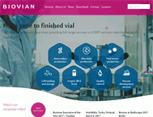 Tablet Screenshot of biovian.com